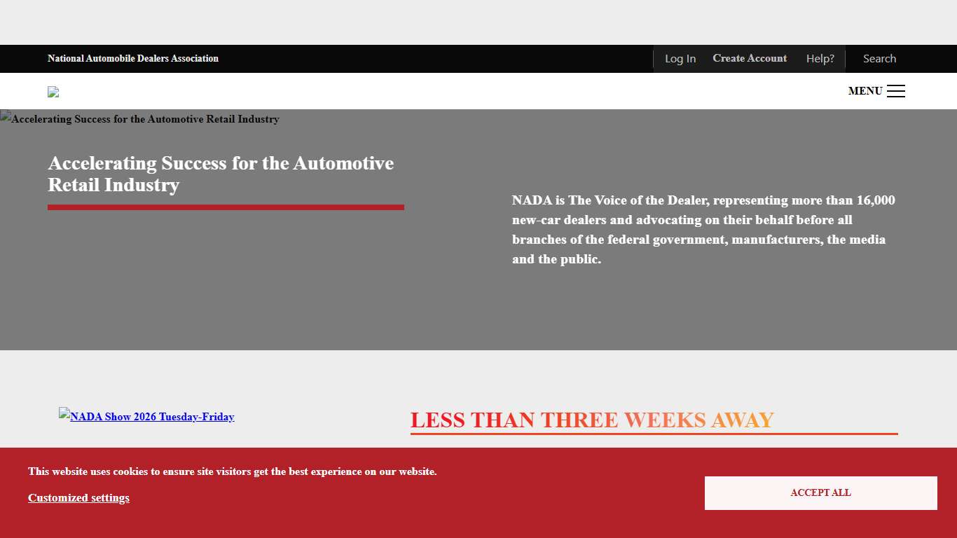 NADA Home Page | NADA